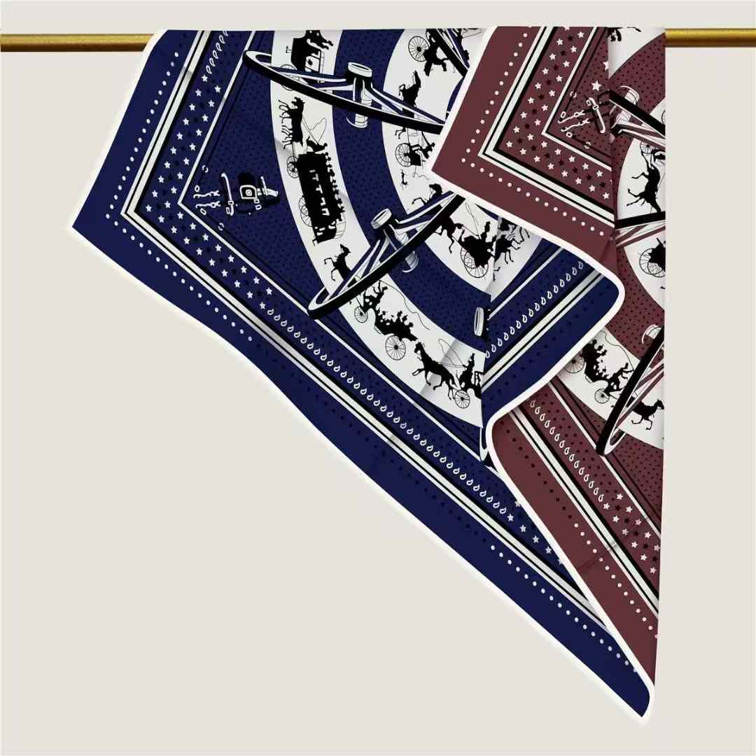 Luxury Bags And Accessories - ab Sided Luxury Designer Silk Scarf