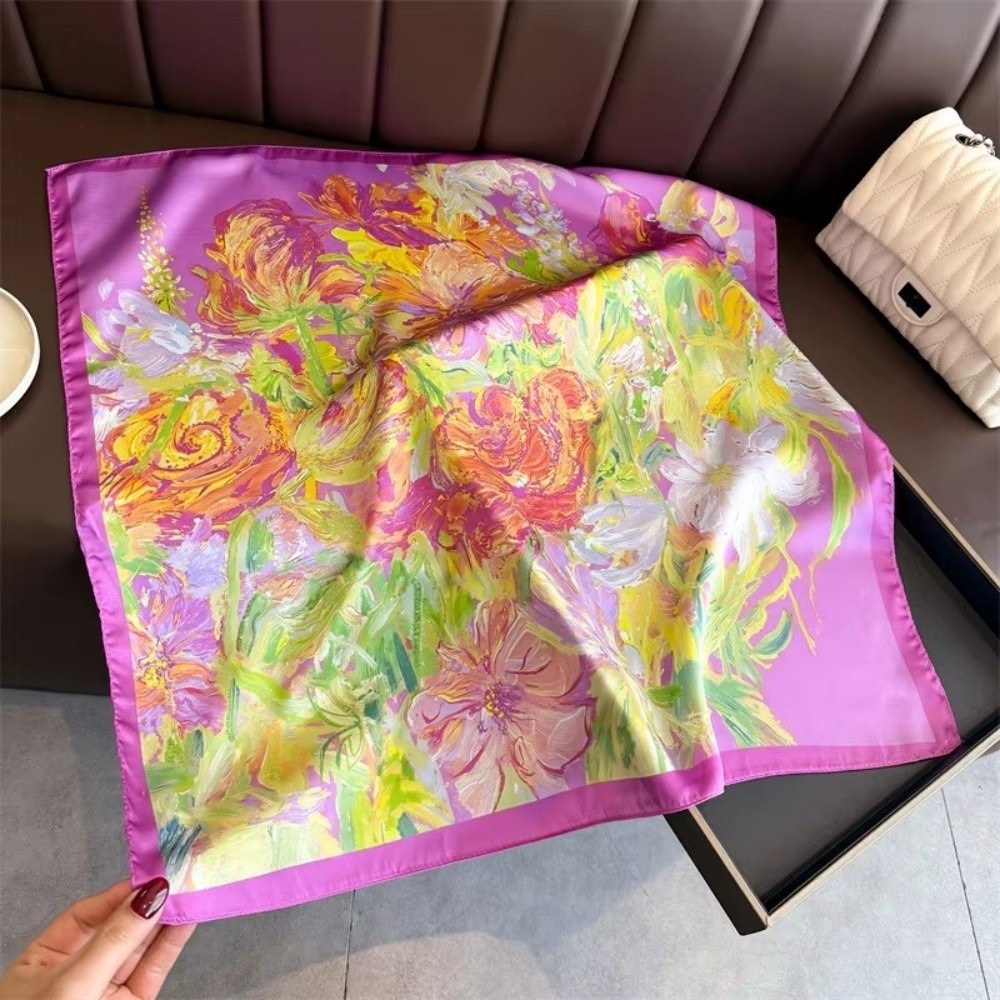 Luxury Bags In China - Fashion 70cm Luxury Square Silk Scarf