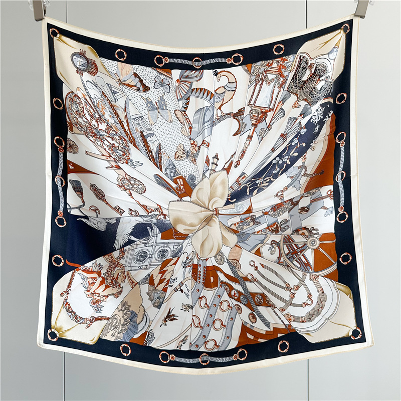Luxury Bags And Accessories - Summer Silk Scarf Women Soft Shawls