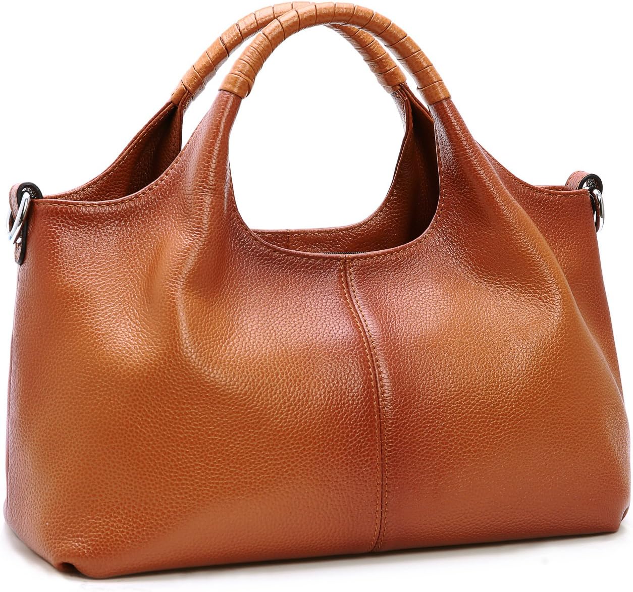 Genuine Leather Shoulder Bags  - Quiet Luxury Bags Tote ulasan dan harga