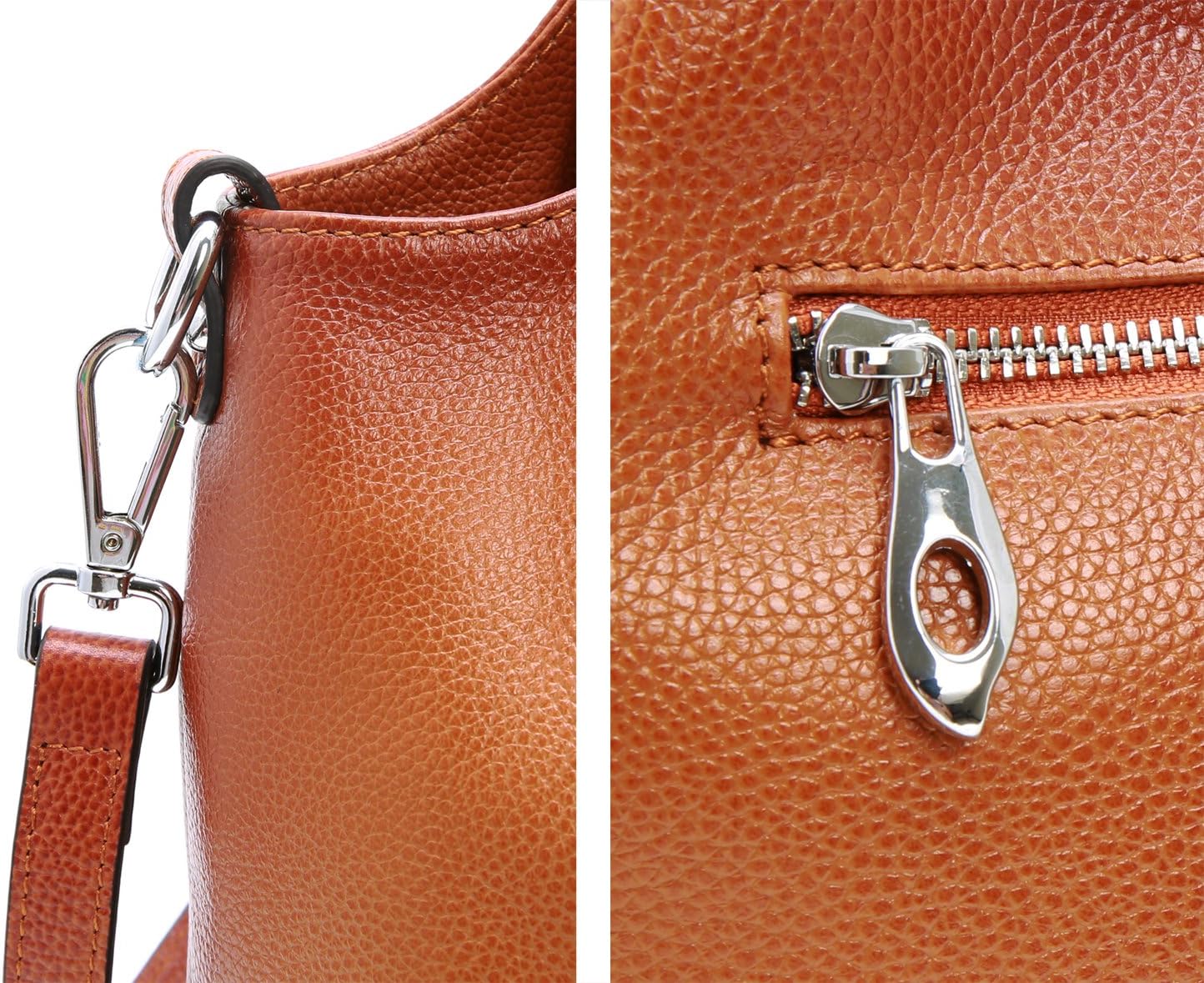 Genuine Leather Shoulder Bags  - Quiet Luxury Bags Tote ulasan dan harga
