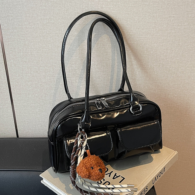 Vintage Large Capacity Double- - Quiet Luxury Bags Tote ulasan dan harga
