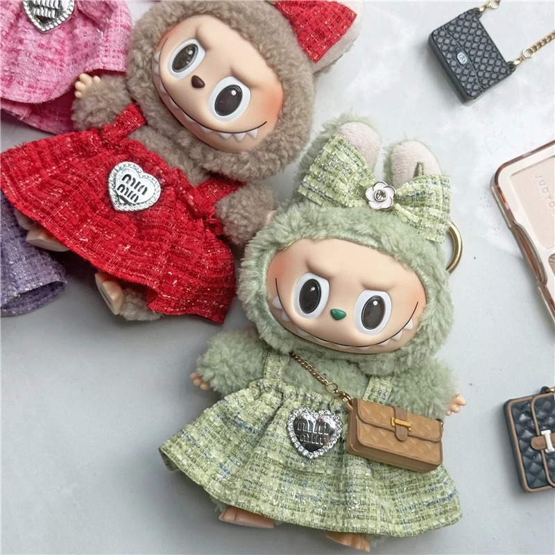 15 17cm For Labubu Doll Adorab - Luxury Bags And Accessories ulasan dan harga