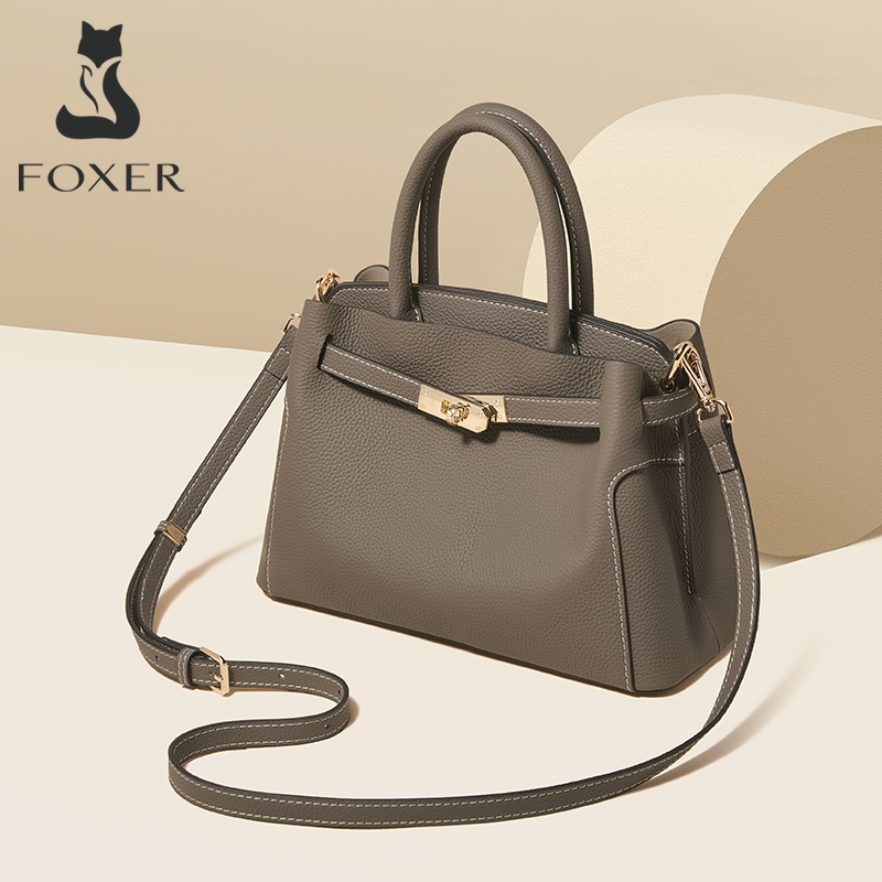 FOXER Genuine Leather Women's  - Luxury Bags For Sale ulasan dan harga
