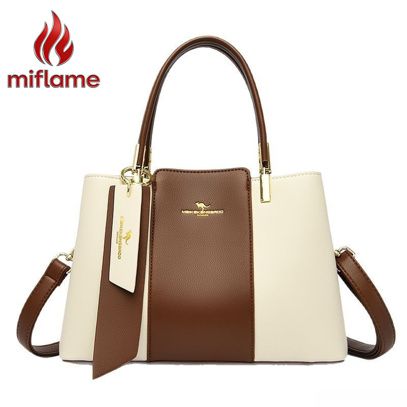 Genuine Leather Tote Bag for W - Quiet Luxury Bags Tote ulasan dan harga