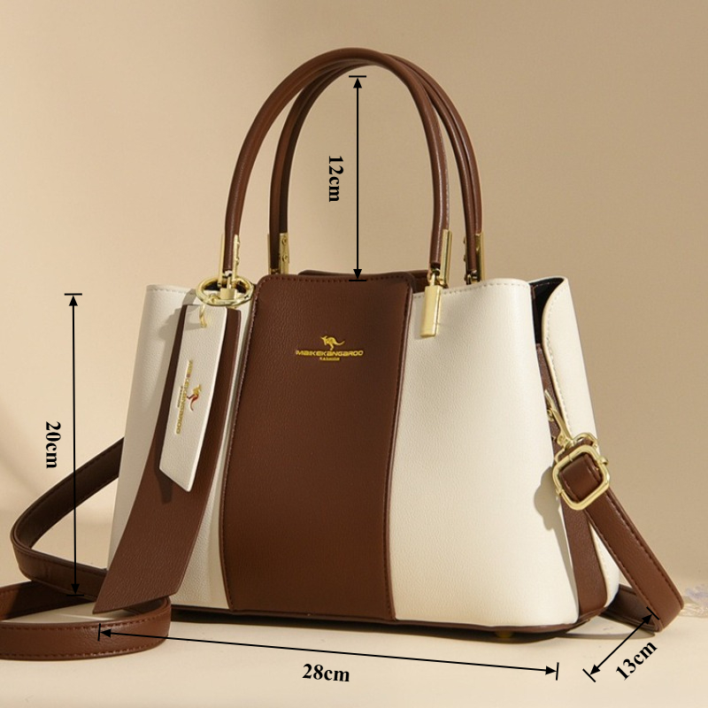Genuine Leather Tote Bag for W - Quiet Luxury Bags Tote ulasan dan harga