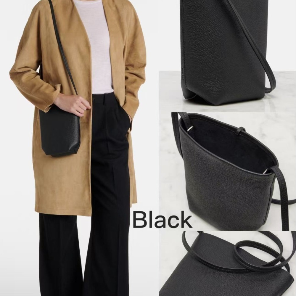 New Small Bucket Bag Full Leat - Luxury Bags Old Money ulasan dan harga
