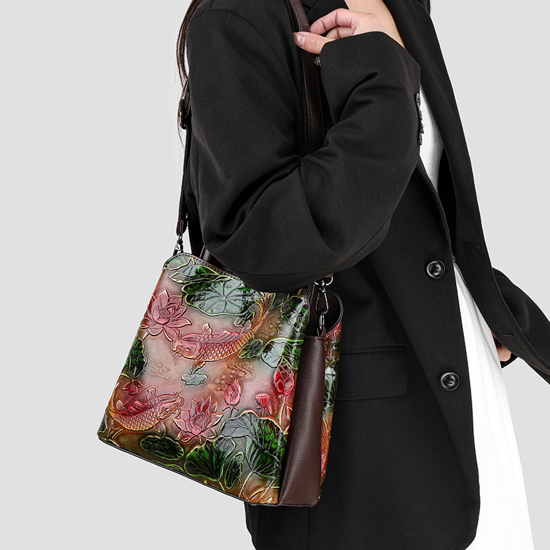 Retro Handbag Women Shoulder B - Luxury Bags Medium Size ulasan dan harga
