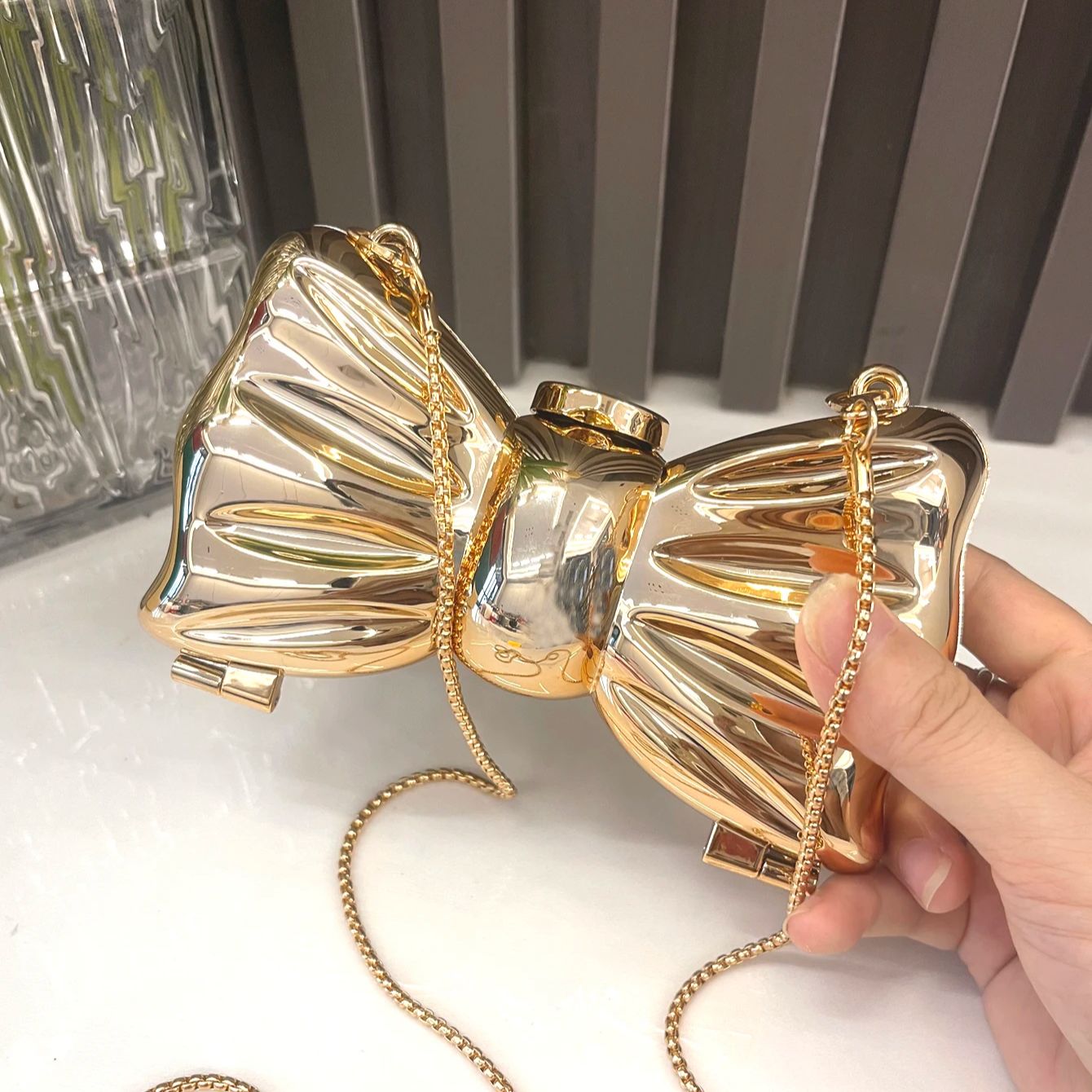 Golden Evening bag  Purses and - Luxury Bags Reseller ulasan dan harga