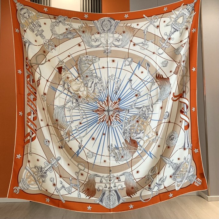 Luxury Brand Scarf Large Silk  - Luxury Bags And Accessories ulasan dan harga