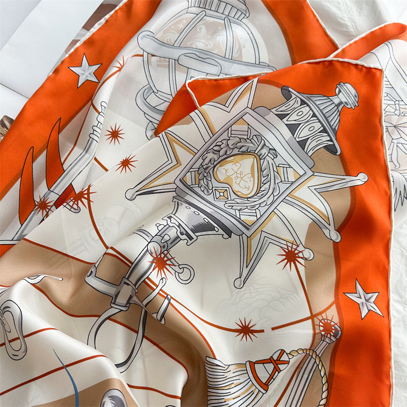 Luxury Brand Scarf Large Silk  - Luxury Bags And Accessories ulasan dan harga