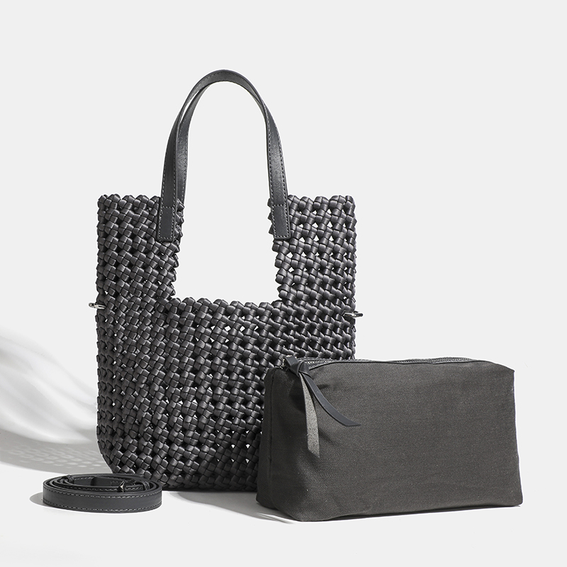 Luxury Neoprene Woven Tote Han - Luxury Bags Medium Size ulasan dan harga