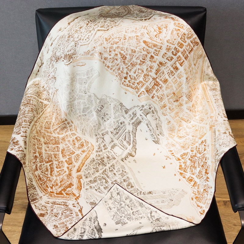 18MM Silk Scarf Women Double s - Luxury Bags And Accessories ulasan dan harga