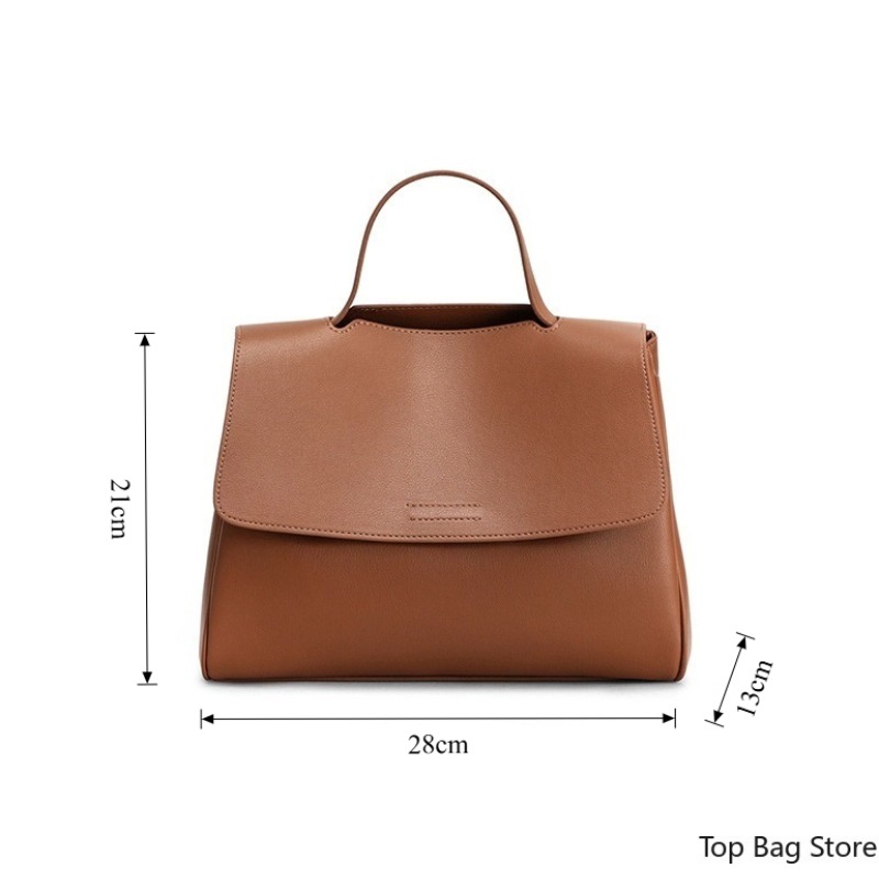 Genuine Leather Tote Bag for W - Quiet Luxury Bags Tote ulasan dan harga