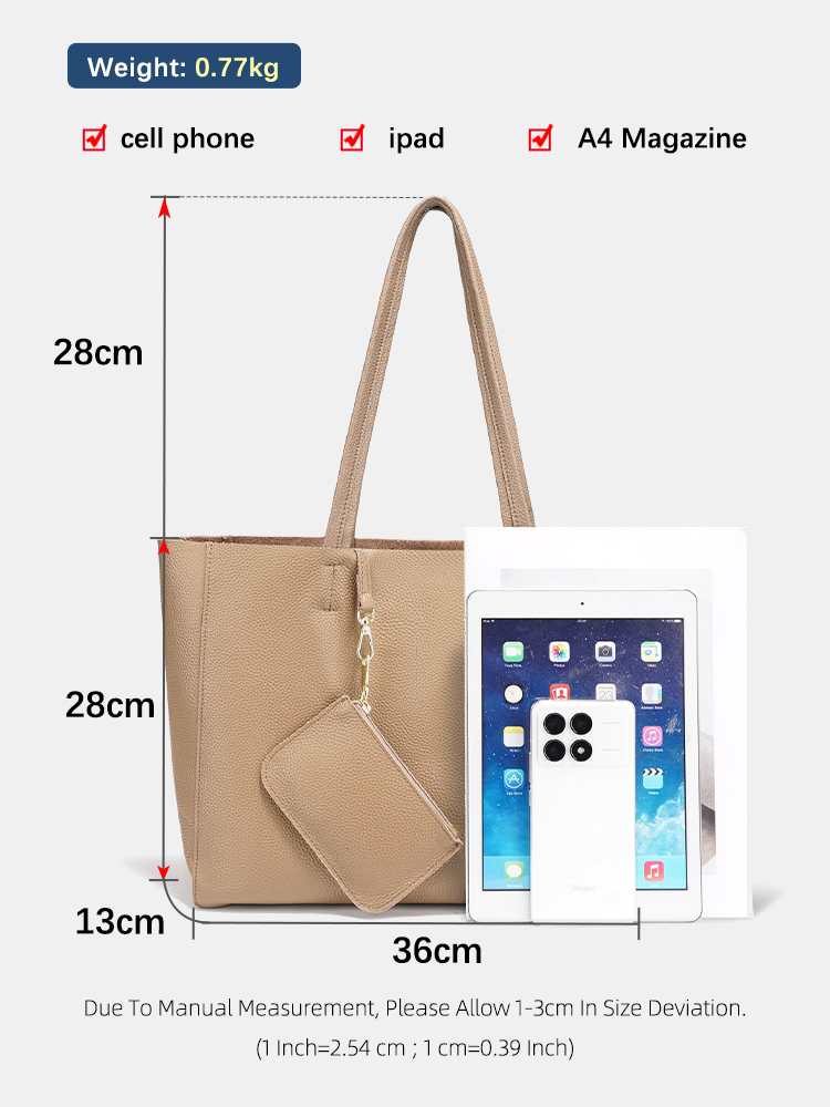Zency Genuine Leather Large To - Luxury Bags Reseller ulasan dan harga