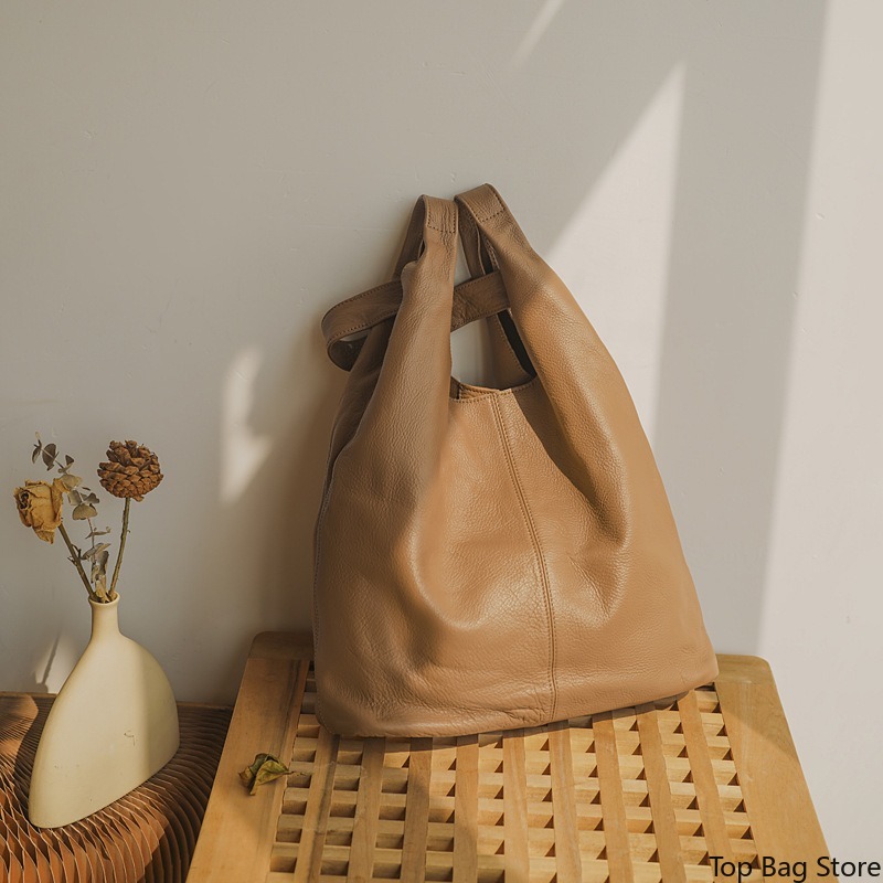 Women's Genuine Leather Should - Quiet Luxury Bags Tote ulasan dan harga