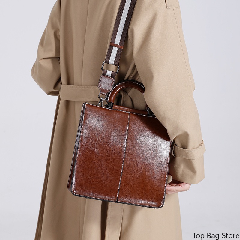 Genuine Leather Tote Bag for W - Quiet Luxury Bags Tote ulasan dan harga