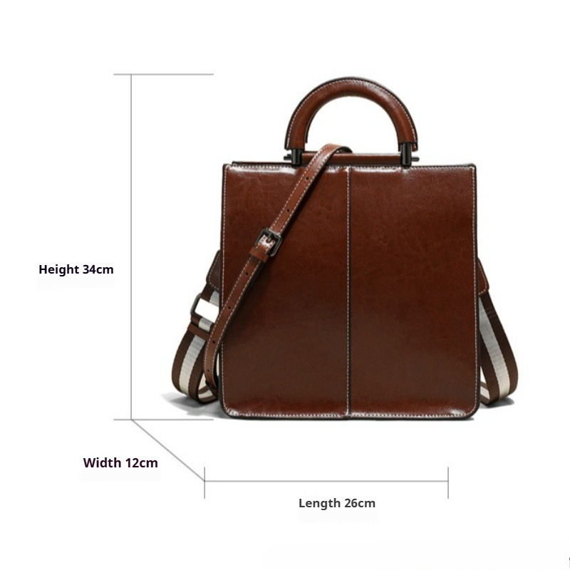 Genuine Leather Tote Bag for W - Quiet Luxury Bags Tote ulasan dan harga