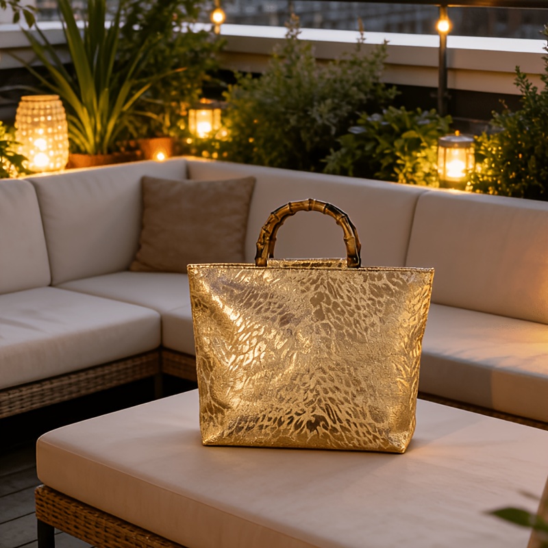 Light luxury metallic gold jac - Luxury Bags Reseller ulasan dan harga