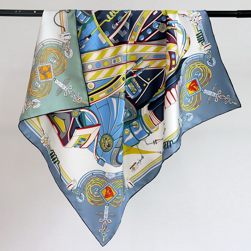 18MM Silk Scarf Women Hand Rol - Luxury Bags And Accessories ulasan dan harga