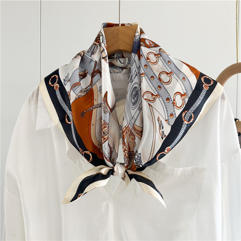 Summer Silk Scarf Women Soft S - Luxury Bags And Accessories ulasan dan harga