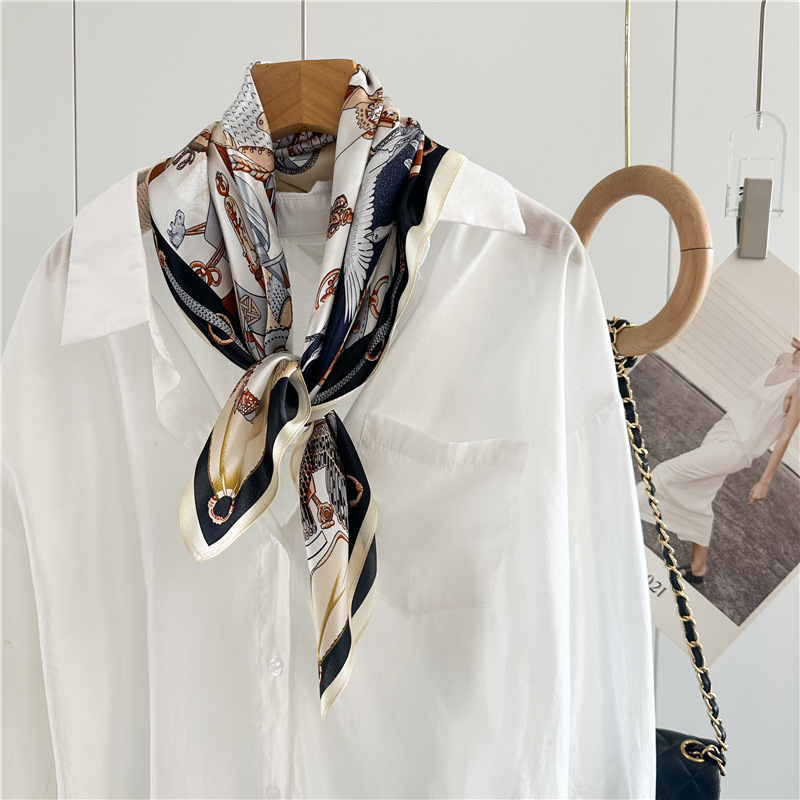 Summer Silk Scarf Women Soft S - Luxury Bags And Accessories ulasan dan harga
