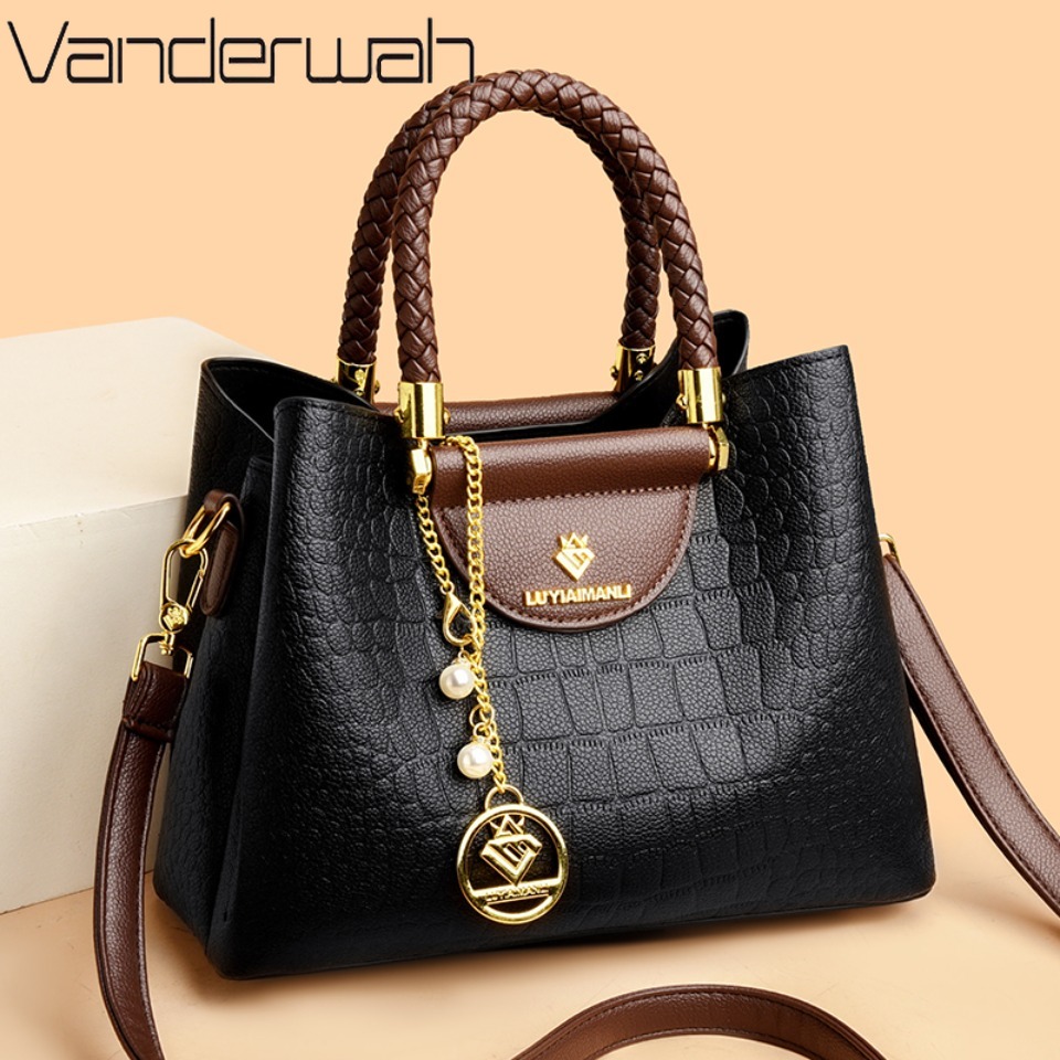 Woven Handle Genuine Brand Hig - Luxury Bags On Sale ulasan dan harga