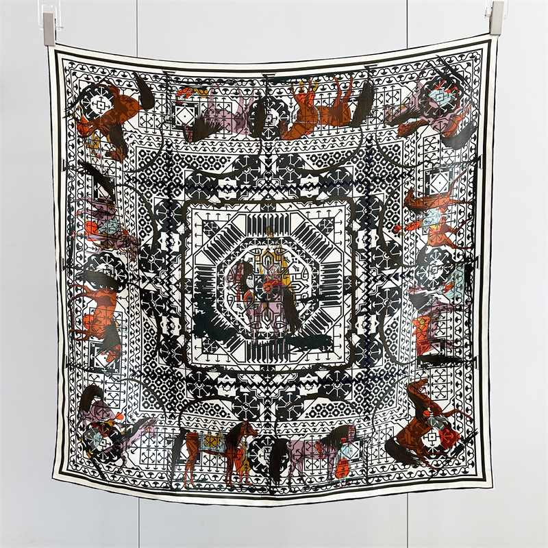 14mm Silk Scarf Luxury Square  - Luxury Bags And Accessories ulasan dan harga