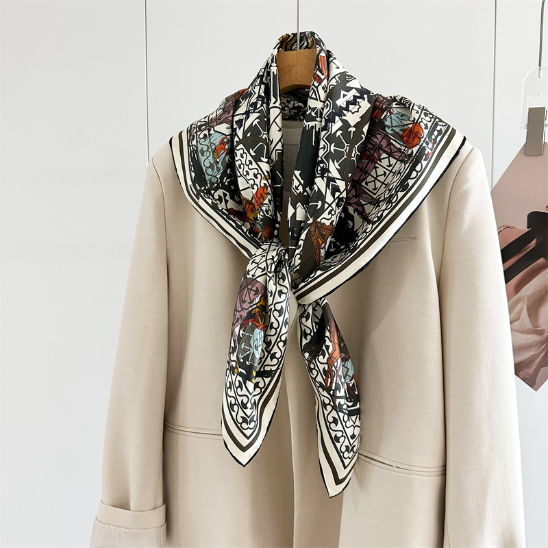 14mm Silk Scarf Luxury Square  - Luxury Bags And Accessories ulasan dan harga