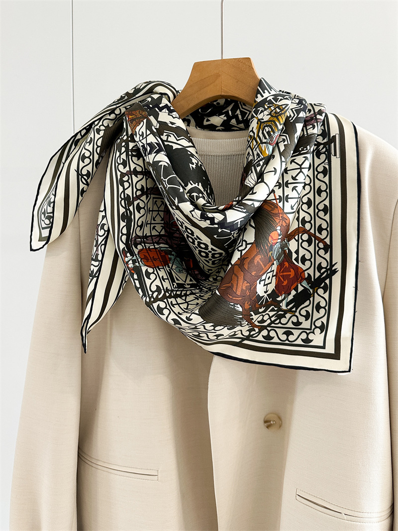 14mm Silk Scarf Luxury Square  - Luxury Bags And Accessories ulasan dan harga