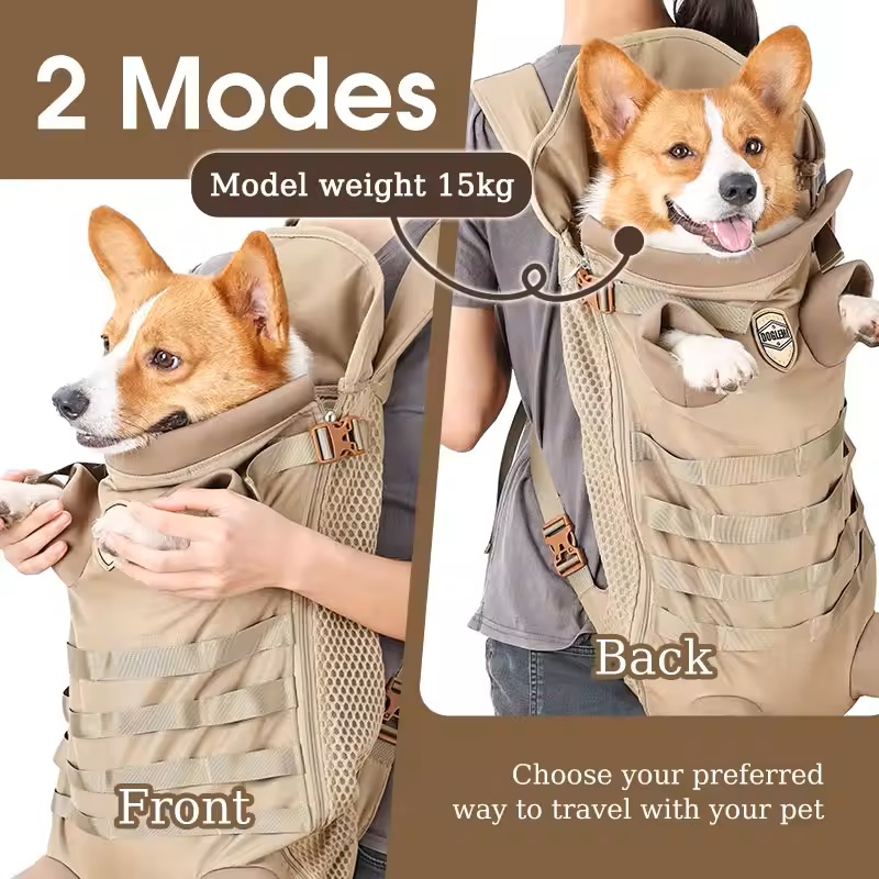 Portable Front Dog Backpack De - Luxury Bags Medium Size ulasan dan harga