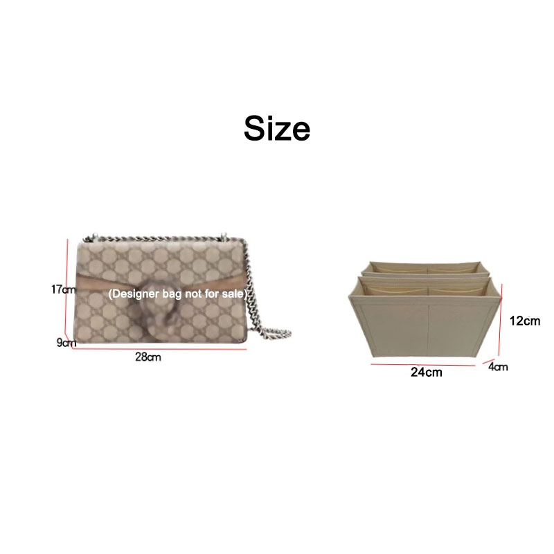 Bag Organizer Insert Liner 1 P - Luxury Bags Medium Size ulasan dan harga