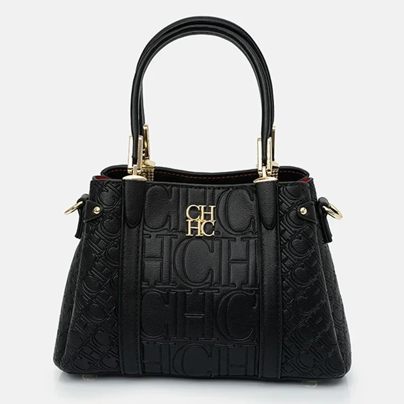 CH Women's Monogram Embossed T - Tote Bag Leather Monogram ulasan dan harga