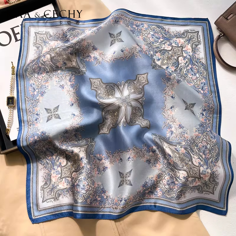 Baroque Floral 100% Mulberry S - Luxury Bags And Accessories ulasan dan harga