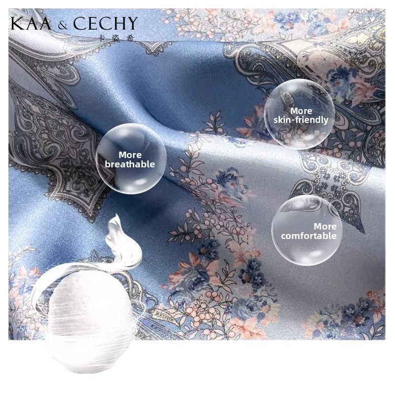 Baroque Floral 100% Mulberry S - Luxury Bags And Accessories ulasan dan harga