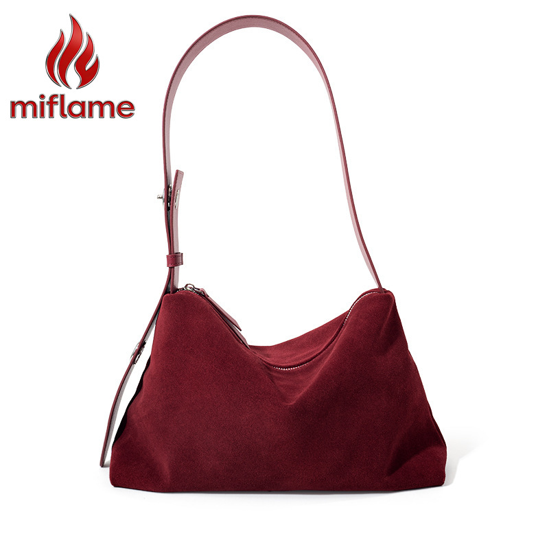 Genuine Leather Shoulder Tote  - Quiet Luxury Bags Tote ulasan dan harga