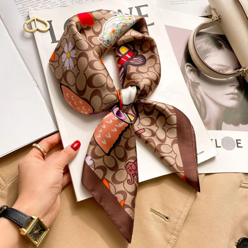 Women Luxury Silk Satin Square - Luxury Bags In China ulasan dan harga