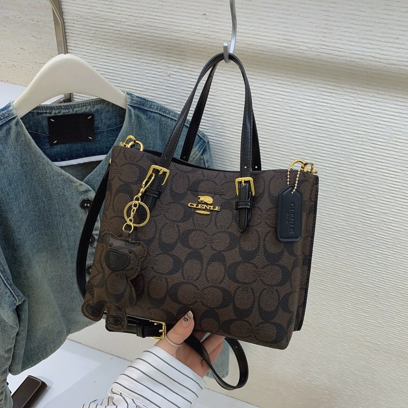 Elegant Monogram Tote Bag in C - Tote Bag Leather Monogram ulasan dan harga