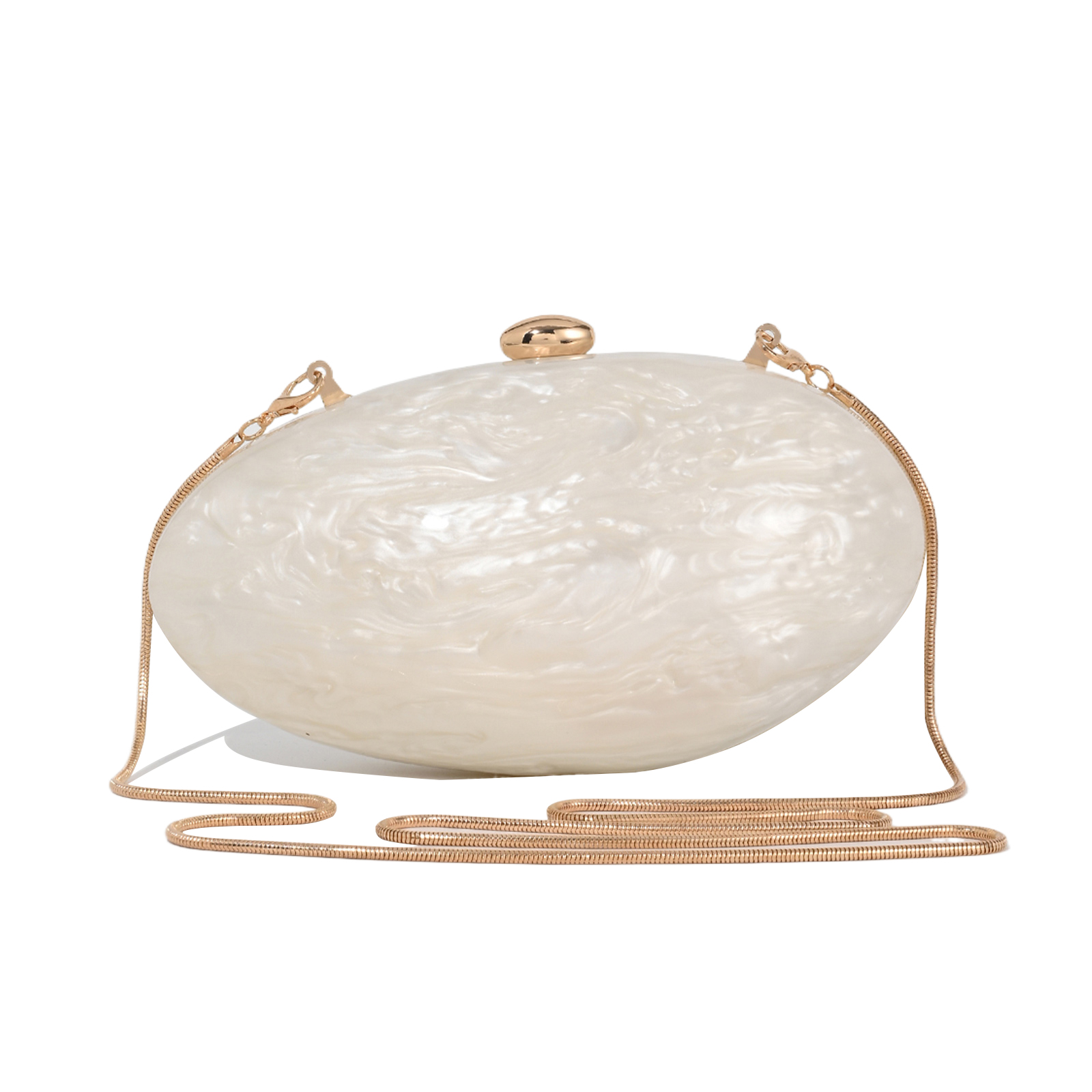 Fashion Acrylic Shell Clutch E - Luxury Bags Medium Size ulasan dan harga